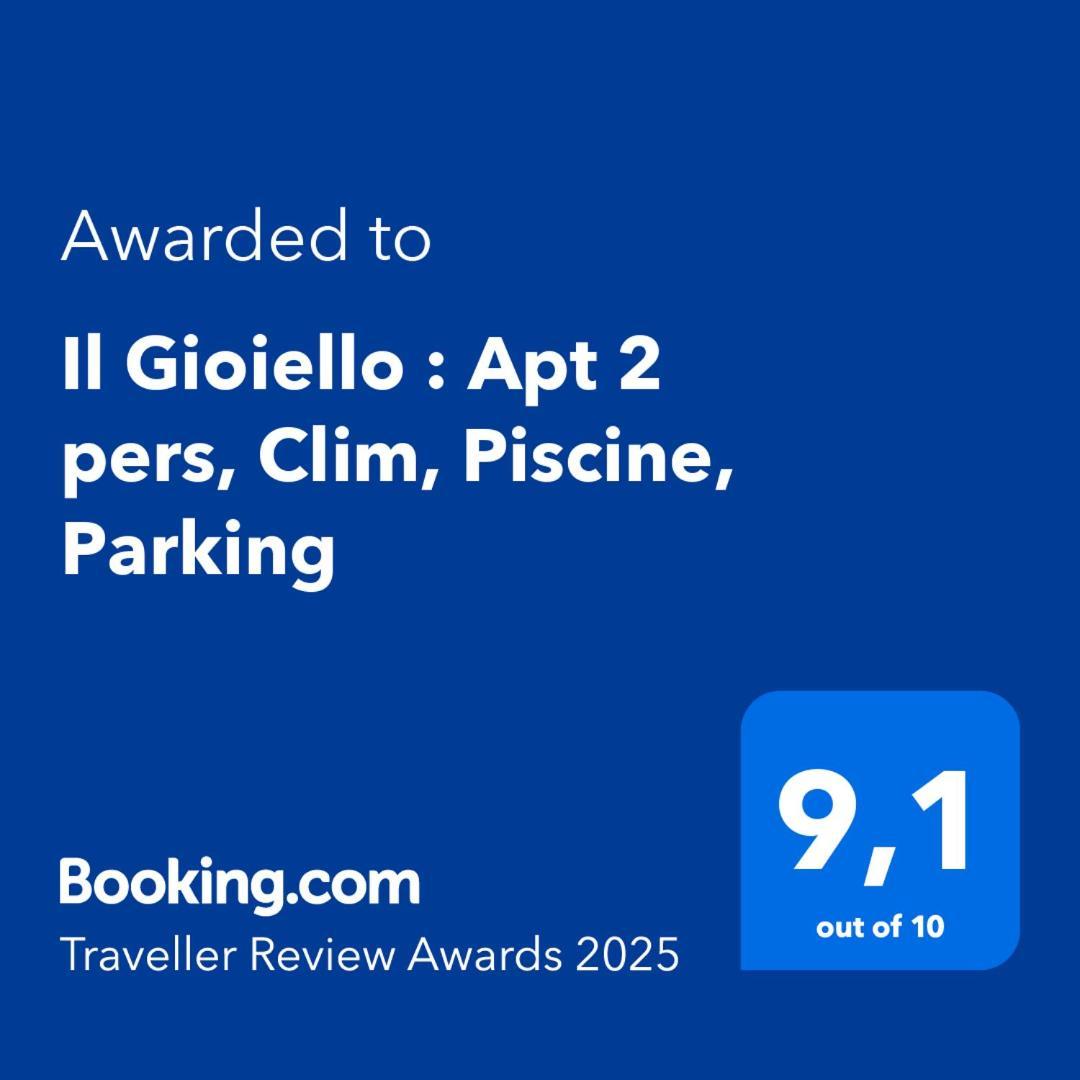 Il Gioiello : Apt 2 Pers, Clim, Piscine, Parking Antibes Exterior photo